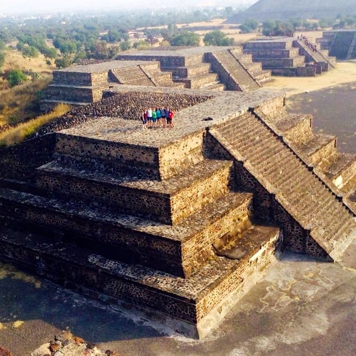 Pyramids in Teotihuacan, Mexico