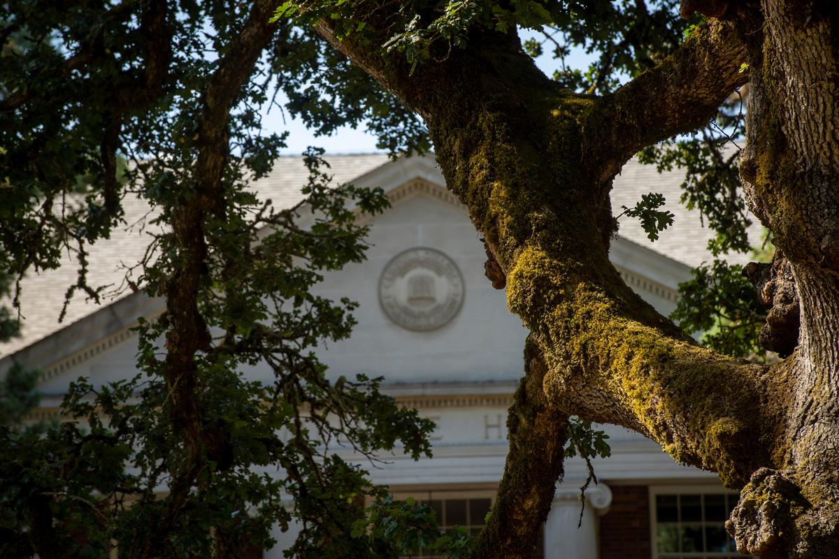 scenic shot of Melrose Hall.