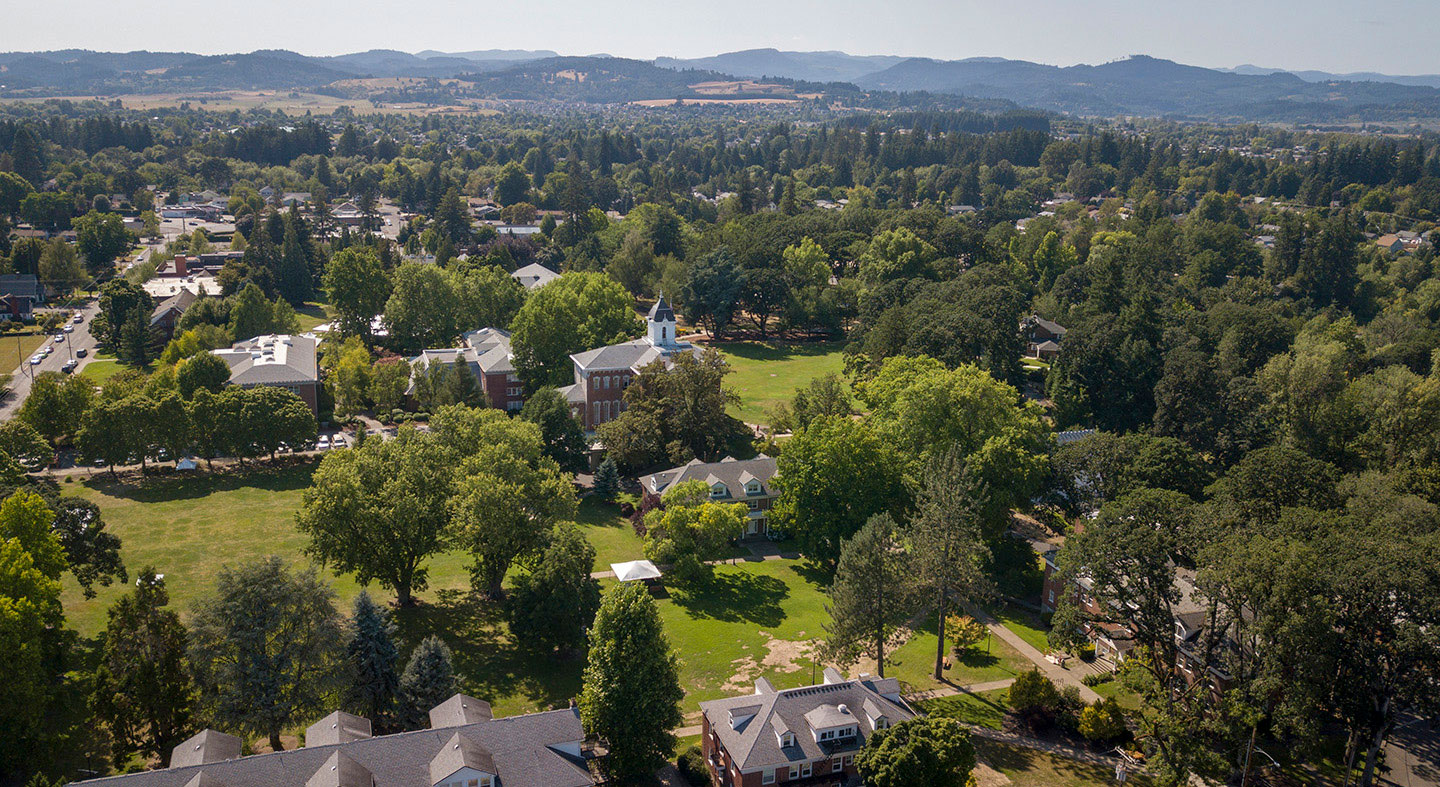 McMinnville Campus aerial